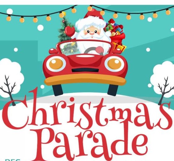 Santa Driving Parade